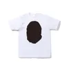 브랜드 위장 대상 남자 티셔츠 탑 탑 남자 티셔츠 디자이너 면화 짧은 소매 상어 Tshirts 의류 거리 반바지 소매 소매 인간 헤드 티셔츠 htxq