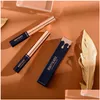 Mascara Beauté Glazed De Oro Noir Plaqué Or Épais Allongement Étanche Private Label Cosmétiques Maquillage Maquiagem Volume Drop Del Dhk8M