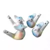 Ceramic Bird Shape Whistle Add Water Soundding Ocarina Whistling Cute Style Toys For Kids Arts Many 0110