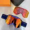 Double lens mask Shield sunglasses Winter Men Women Ski Snowboard Snowmobile high-quality 1 1 Goggles Snow Windproof Skiing Glasse1971