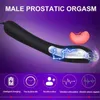 Sex Toys Massager Electric Shock Plug Pulse Prostate Massage Vibrators Toy for Women Dual Interface Masturbator Man Anal Stimulator