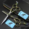 Hair Scissors Professional 6 Inch F Hairdressing Cutting Set Barber Shears High Quality Salon Drop Delivery Products Care Styling Dhwn1