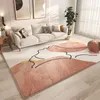 Dywany ins dywan różowy pokój pokój dywan duży nordyc do życia anty-szykującego tatami mata nowoczesna sypialnia dzieciak miękki