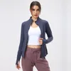 قمصان نشطة ftstar sortswear activewear litness ارتداء الأكمام الطويلة النحيفة السوستة الضيقة الرياضية اليوغا جاكيت رياضة الرياضة النساء