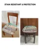 Chair Covers Ocean Beach Wood Grain Starfish Shell Elastic Seat Cover Slipcovers For Dining Room Protector Stretch