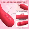 Sex leksaker massager dildo kanin vibrator för kvinnor silikon kraftfull dubbla vibration vagina klitoris stimulator g spot vibratorer leksaker vuxna