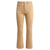 Damesjeans Women Fashion Pants Lage taille Stretch Slim Micro Flare Streetwear Retro -broek
