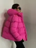 Women's Down Parkas Winter Women Short Jacket Casual Warm Thick Hooded Cotton Female Padded Coats Puffer Ladies Oversize Snow Outwear 230109