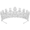 Silver Color Crystal Wedding Tiaras and Crowns Princess Queen Crown Tiara Diadem Bridal Wedding Hair Accessories Jewelry Gift