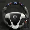 Auto -styling Driving Wheel koolstofvezel LED -stuurwielen voor Mercedes Benz Smart 451 Auto Part Systems