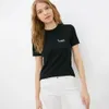 Camiseta para mujer Verano Casual Vintage Camisetas Señoras Cuello redondo Sudadera de manga corta Suelta Impreso Todos los días Top Designer 230110