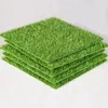 Fleurs décoratives faux tapis d'herbe tapis de chien artificiel intérieur extérieur carreaux de gazon pour balcon et Patio décor napperon bricolage artisanat