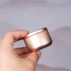 Storage Bottles Round Tin Metal Frosted Tea Candle Jar Tinplate Container DIY Home Accessories 20pcs Multi-color