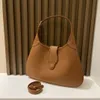Lyxdesigner Afrodite Medium axelv￤ska hobo p￥sar handv￤ska handv￤ska koppling pochette handtag purses ￤kta l￤der vintage tote 39x38x2cm