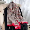 Sjaals 2023 herfst winter dames sjaal strand sjaalkatel dame mode ketting bandana pashmina wrap hijab uitlaatdemper