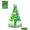 Décorations de Noël Arbre de croissance magique DIY Votre propre cadeau de Noël amusant Jouet Livraison directe Fournitures de fête de jardin à domicile Dhhmu