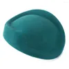 Berets Winter Beret Hats For Women Fascinator Pillbox Hat Wool Felt Cocktail Body Base DIY Headpiece A129