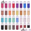 Lip Gloss BiUtee 32 kleuren Mica pigment poeder Epoxy hars voor nagelkunst Soap Craft Candle Make Bath Bombs Wholesale Drop Delivery DHHTB