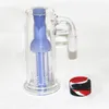 6 Styles Hookahs 14mm Glass Ash Catchers With Glass Bowls 45 90 Degrees Ashcatcher Tire Percolators For Water Bongs Oil Dab Rigs