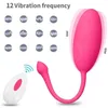 Massaggiatore giocattolo del sesso Massaggiatore per adulti Massaggiatore wireless Bluetooth con vibratore per donne Giocattoli con telecomando Indossare vibrazione con palla vaginale Mutandine giocattolo 18