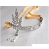 Pannband Sier 20 -tal 1920 -talets pannbandsklappning Great Gatsby smycken Tillbehör 221107 Drop Delivery Hairjewelry Dhnv7