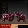 Arts and Crafts Factory Outlet Zhaocai Nafu Elephant Ornaments para chińskiego salonu weranda