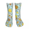 Chaussettes Homme Capybaras Chaussette Jaune Homme Femme Bas Polyester Design Personnalisable