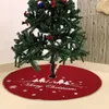 Decorazioni natalizie Ornamento per gonna albero stampato Diametro 98 cm Decorazione inferiore Tessuto non tessuto