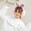 Beralar Isıtıcıları Sahte Kürk Earmuffs Kış Sıcak Yumuşak Peluş Kawaii Kulak Kapağı Kızlar Konforlu Kadın Bayanlar Kulaklıklar