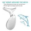 Body Skin Care Neck Face Beauty Device LED P on Therapy Tighten Reduce Double Chin Anti Wrinkle Remove Lifting Massager Tools 230109