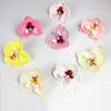 Objets décoratifs Figurines 25 Pcs Tête De Fleur De Savon Artificielle Papillon Orchidée Phalaenopsis Bouquet DIY Boîte-Cadeau Décor À La Maison À La Main De Mariage 230110