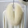 Foulards femmes écharpe fausse fourrure col hiver capuche décor châle multicolore faux manteau chaud 2023
