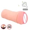 Sex toys Massager Ikoky 3d Artificial Vagina Fake Anal Realistic Masturbator Soft Tight Aircraft Cup Male Masturbation