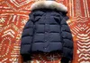 Płaszcz męski o dużej rozmiarze wiatroodporna wodoodporna kapelusz pluszowy wilk włosy