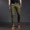 Men's Pants Fashion High Quality Slim Military Camouflage Casual Tactical Cargo Streetwear Harajuku Joggers Men Clothing Trousers 221014