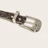 Belts Shiny Rhinestone Women Fashion Street Waist Strap Dress Crystal Diamond Belt Girls Jeans Decoration Waistband