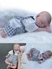 Puppen 18" Fertig Rosalie Reborn Baby Sleeping Little Cute Bebe Boneca Renascida Brinquedo Para Crianas Menina 230110