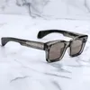 النظارات الشمسية الأصلية للرجال مربع كلاسيكي مصمم الأسيتات نظارات نظارات الطاقة الشمسية المصنوعة يدويًا مع النسخ الأصلية