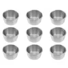 Plates Sauce Dish Cup Dipping Bowl Cupscondiment Ramekin Container Plate Soy Metal Dishes Side Mini Portion Appetizer Steel Jam Ketchup