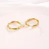 Hoop Earrings 2023 Fashion Round Circle For Women Girl Classic Trend Ladies Gifts African Middle Eastern Jewelry