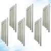 Figurines décoratives carillon éolien carillons Kit Tubes pièces matériel faire bricolage fournitures de remplacement un tube en aluminium tuyau fenêtre pendentif fabrication