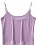 Zbiorniki damskie Salspor Tank Top Solid Casual Etrapt Slim Sexy Short Szybkie suszenie