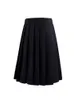 Юбки Kawaii Женская мини -пледа, плиссированная юбка с плиссированной плисситой черно -белая аниме готическая лолита модная летняя школьная одежда 230110