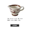 Dinnerware Sets Retro Mangosteen Coffee Cup Dessert Plate Deep Ceramic Tableware Set Medieval Style And Saucer Flatware