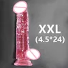 Секс-игрушки массажер мужчина искусственное пенис моделирование G-точки Новые реалистичные фаллоимитаторы эротическое желе дилдо с супер сильными игрушками для всасывания