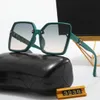 Luxus Sonnenbrille Polaroid Linsen Designer Buchstabe 12x12 Rahmen Frauen Herren Goggle Senior Eyewear für Frauen Brillen Rahmen Vintage Metall 250y