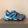 Balencaigaity Track2 캐주얼 신발 가죽 플랫폼 트레이너 Balencigas Shoes 럭셔리 디자이너 트리플러 블랙 나일론 프린트 남성 wo qwq