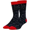 Herrstrumpor Peonfly Autumn Winter Colorful Men's Cotton Funny Math Geometric Mönster Happy Fashion Novelty Calcetines