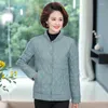 Women's Trench Coats 2023 Outwear Overcoat Middle-Aged Elderly Coat Women Autumn Winter Clothing Cotton-Padded Jacket Short Ladies Top