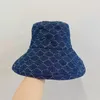 bucket hat designer cap luxurys hats solid colour letter design Atmosphere fashion leisure sunshade cap temperament versatile hat couple travel wear very good nice